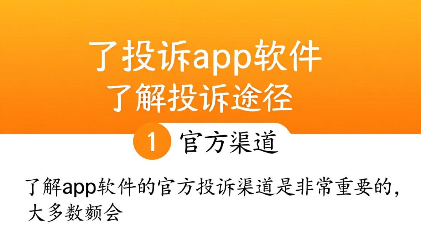 一键投诉，教你如何有效投诉app软件问题-图1