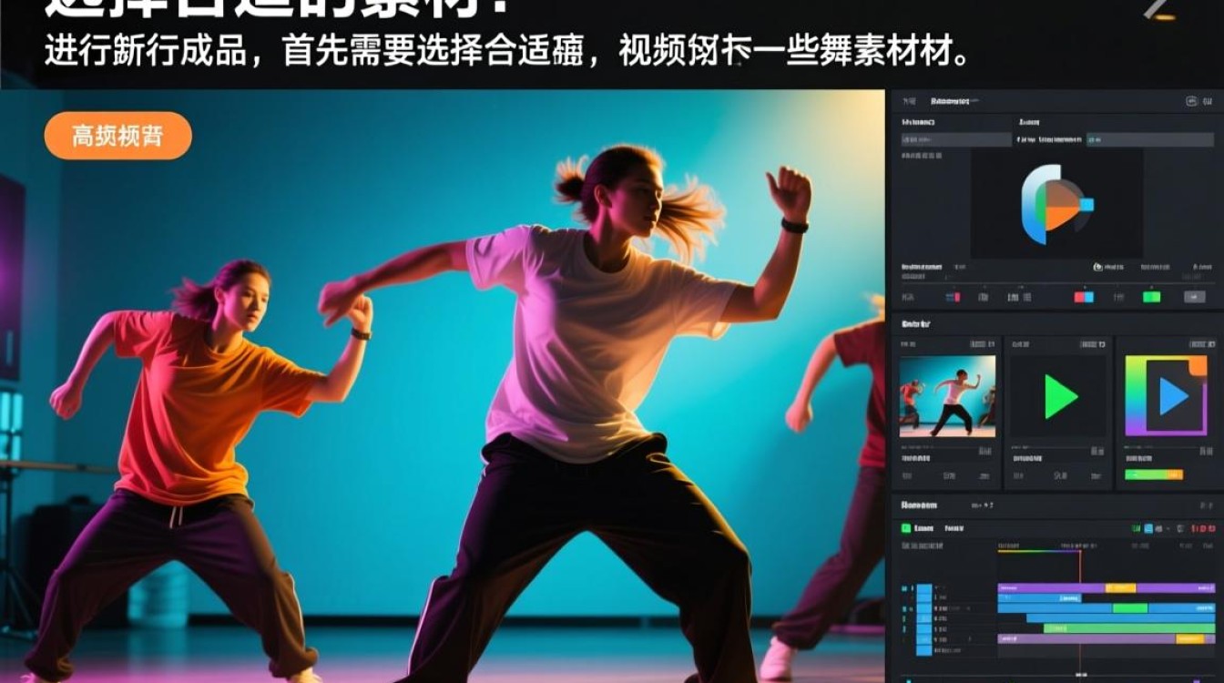 舞蹈视频高效剪辑，动态展示技巧解析-图1