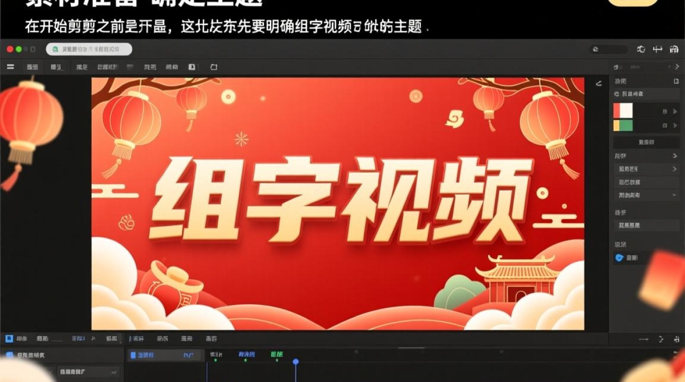 高效组字视频剪辑技巧解析-图1