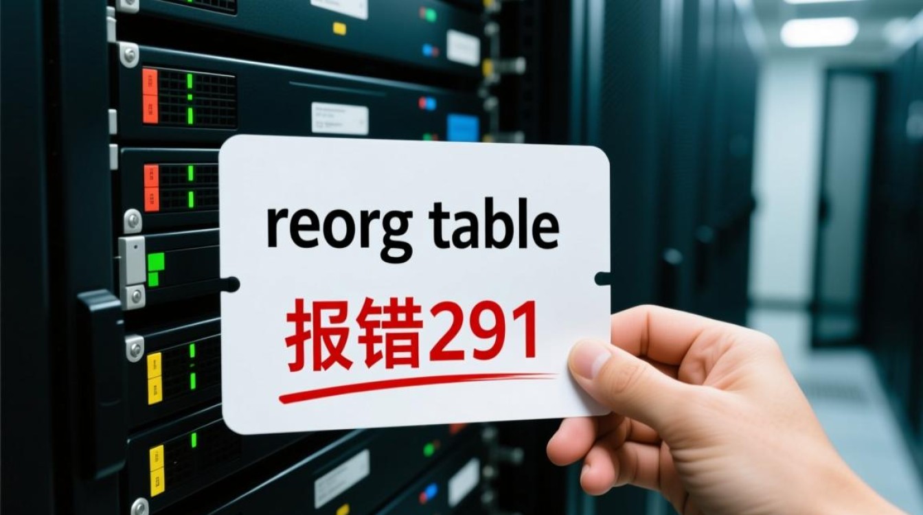 数据库表重组错误291解决指南-图1