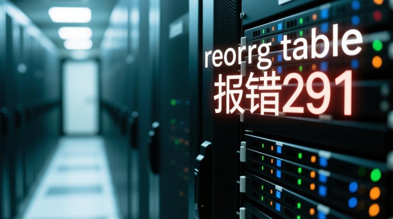 数据库表重组错误291解决指南-图3