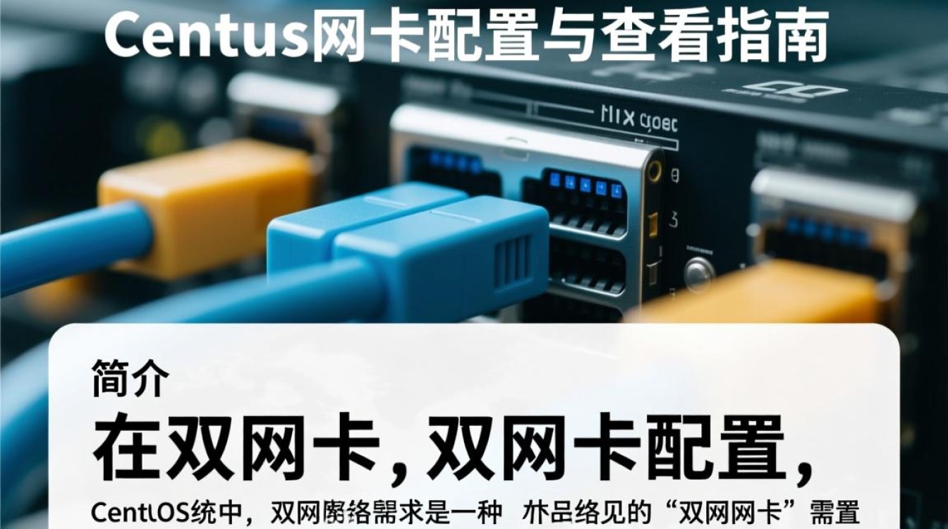 CentOS双网卡配置与查看指南-图1