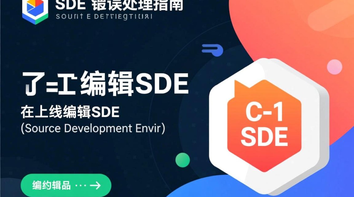 在线编辑SDE报错排查指南-图1