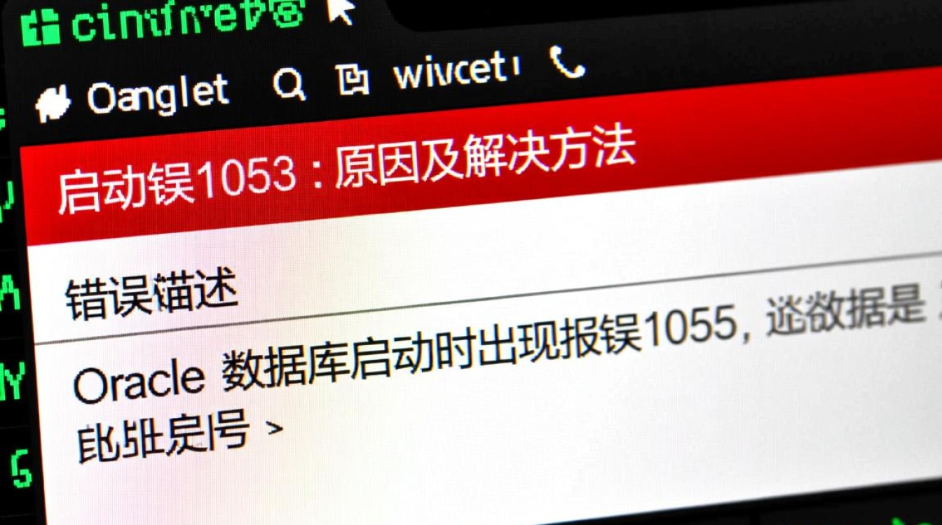 Oracle数据库启动失败，错误代码1053分析-图3