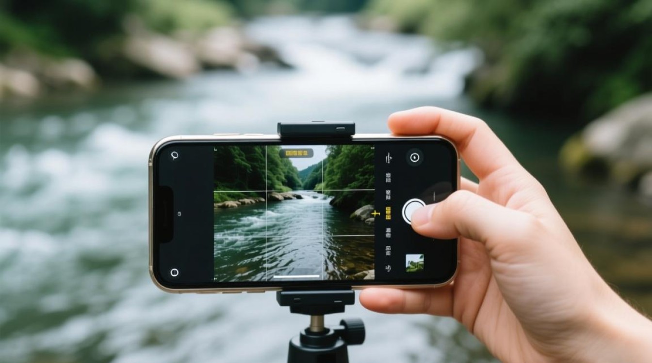 手机视频剪辑技巧，如何制作河水流动效果-图1