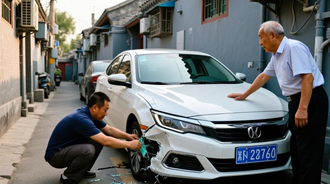 新车胡同遭遇不测，大爷一划到底引纠纷-图3