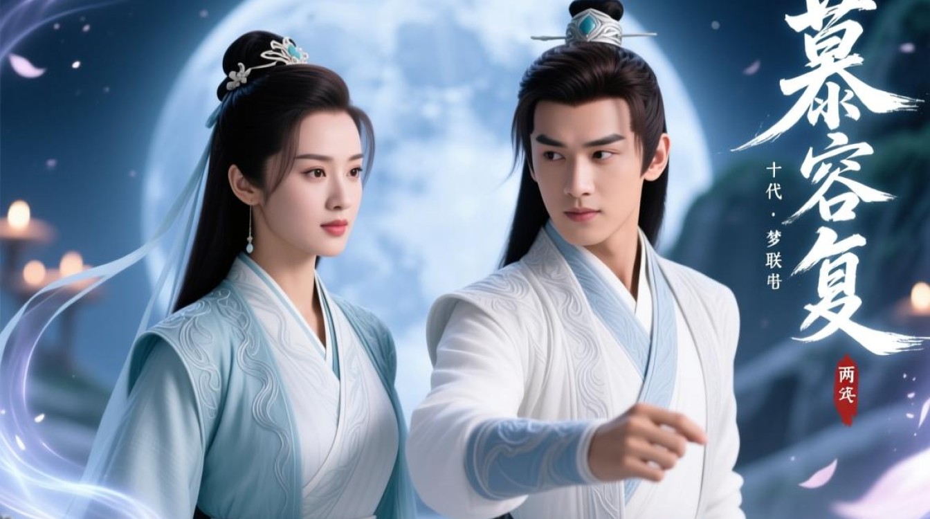 经典重温，两代慕容复梦幻跨界合作-图2