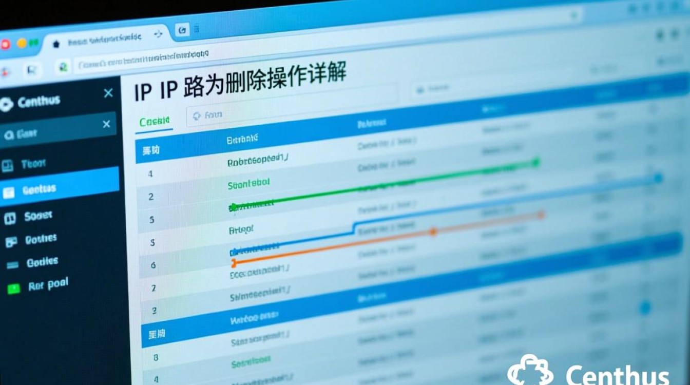 删除CentOS系统中的IP路由记录-图1