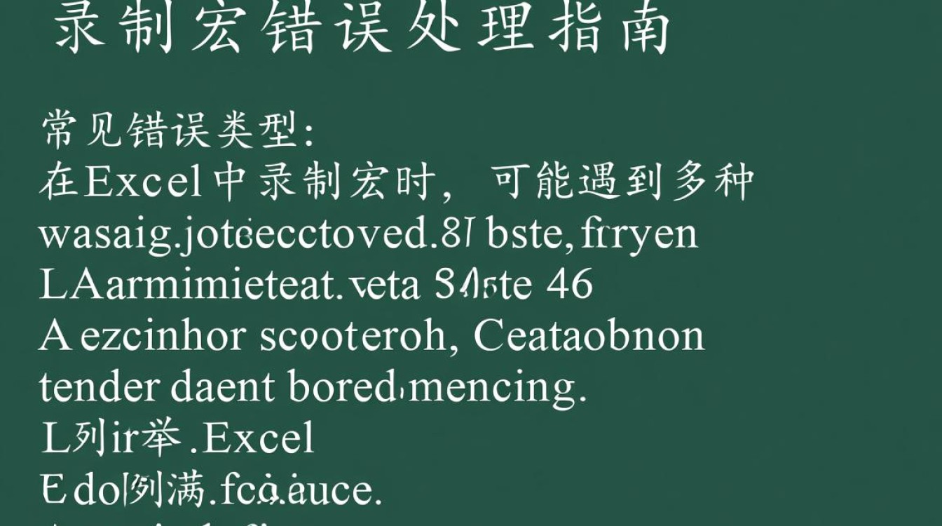 Excel宏录制错误处理技巧-图1