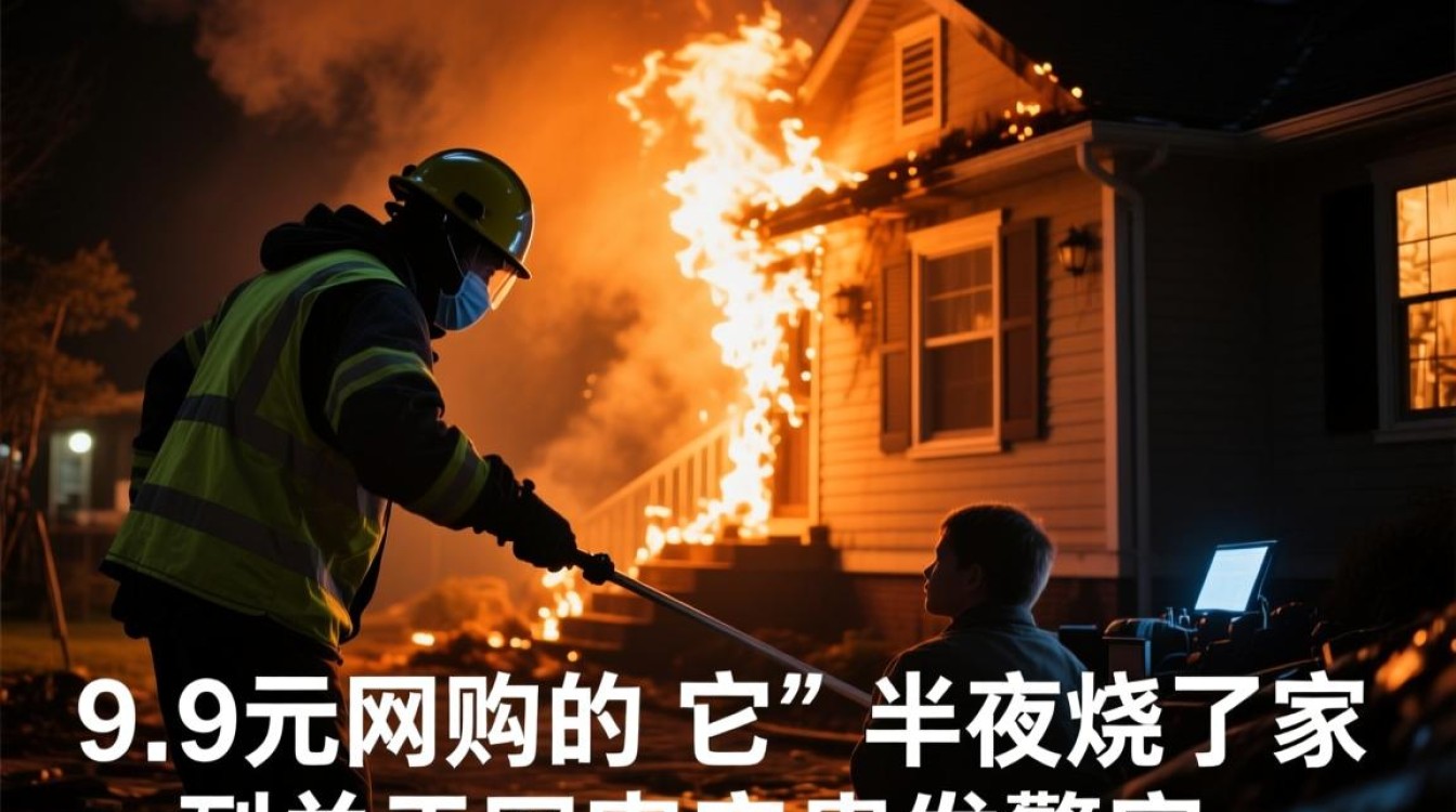 网购小物深夜引发火灾，9.9元商品烧毁家园-图2