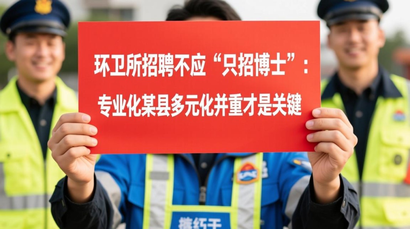 县环卫所招聘争议，博士学历是否必要？-图1