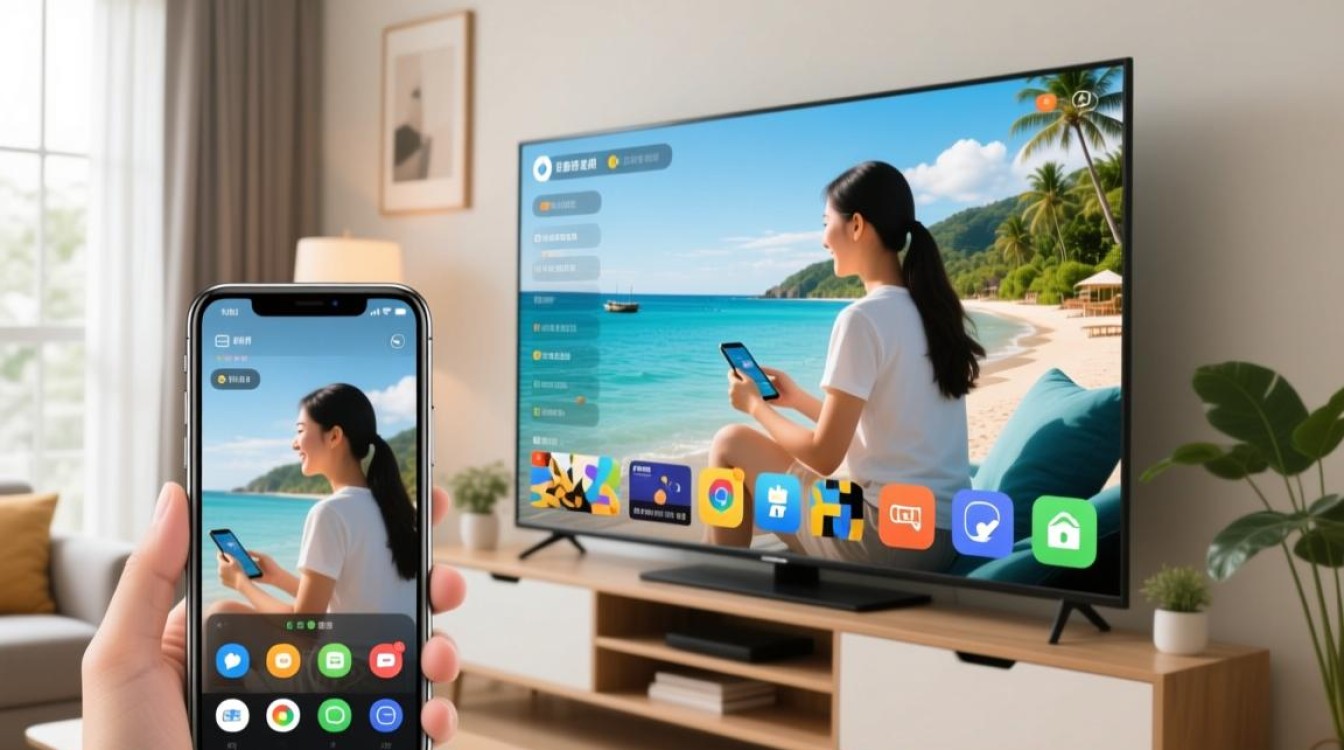 手机与电视同屏连接指南-图1