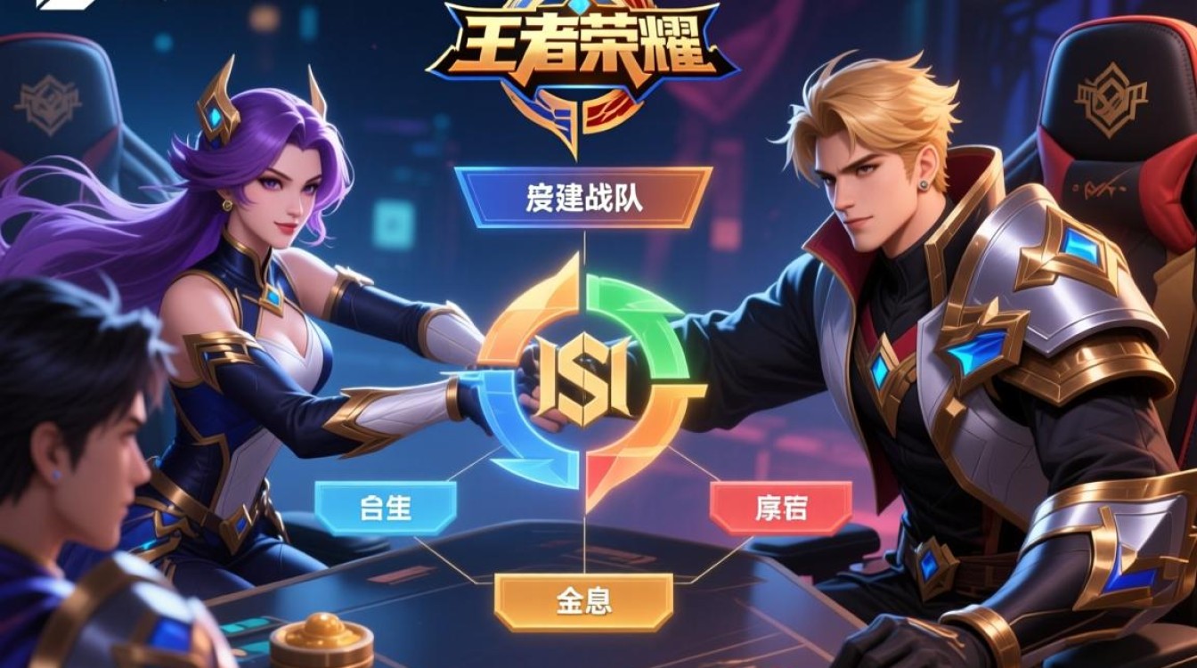 王者荣耀战队创建攻略，团队协作第一步-图1