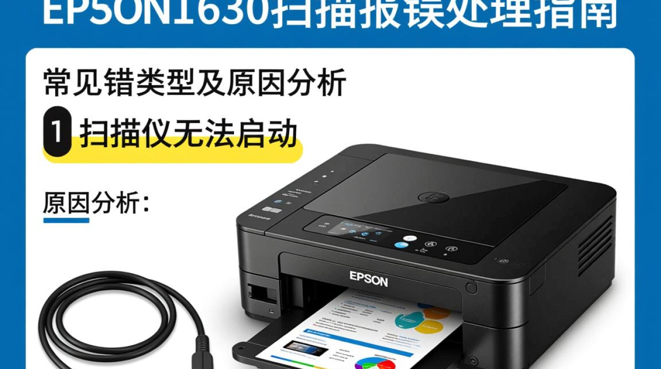 爱普生1630扫描故障排查指南-图2