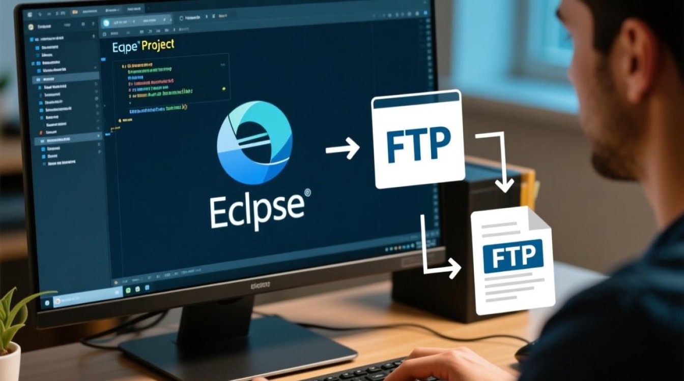 Eclipse项目FTP连接错误排查指南-图1