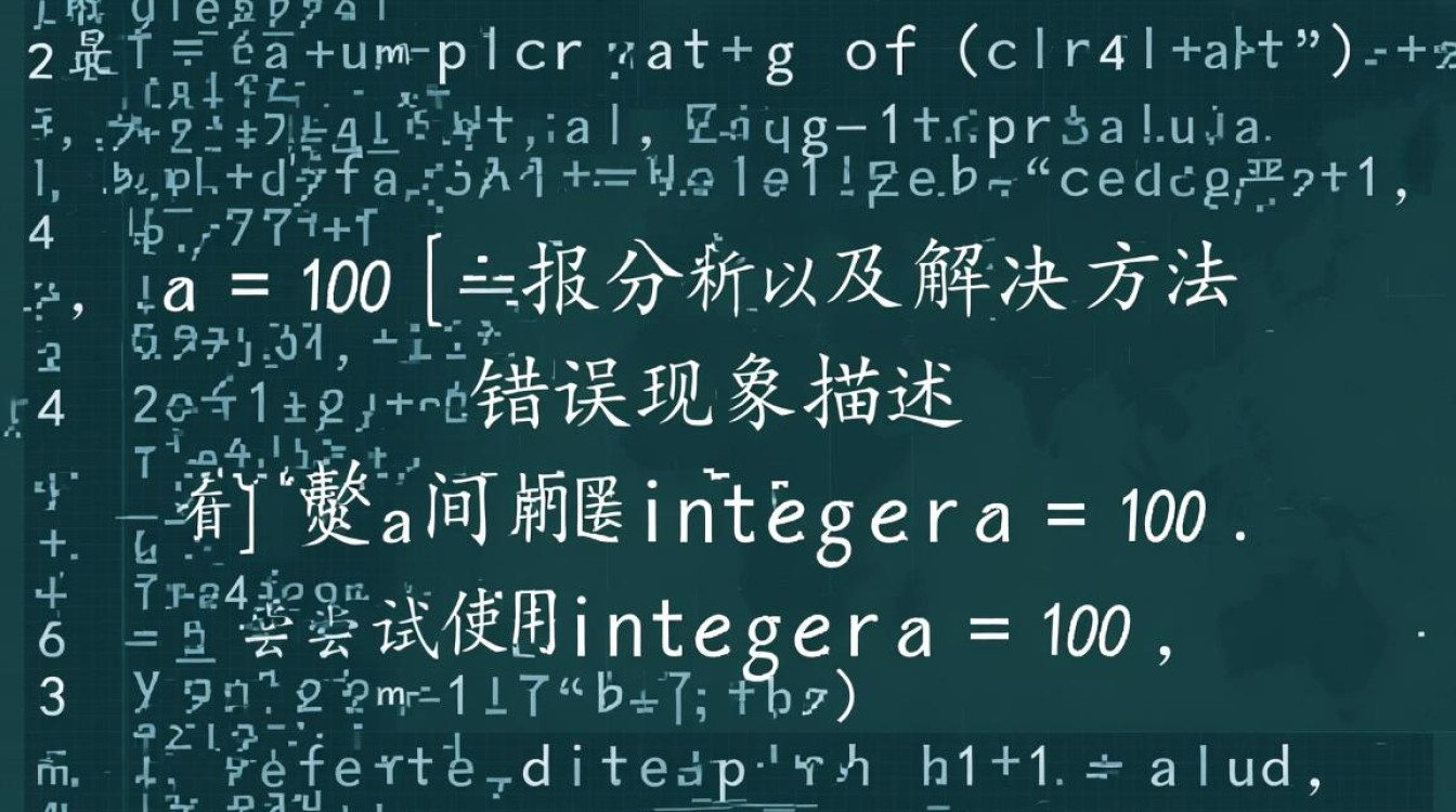 整数变量初始化错误，integer a=100报错原因分析-图3