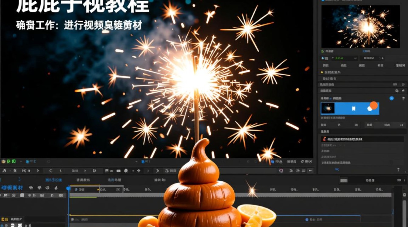 趣味剪辑，如何制作臭屁烟花视频教程-图1