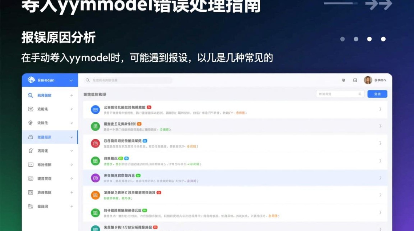 手动导入yymodel时遇到的错误及解决方案-图1