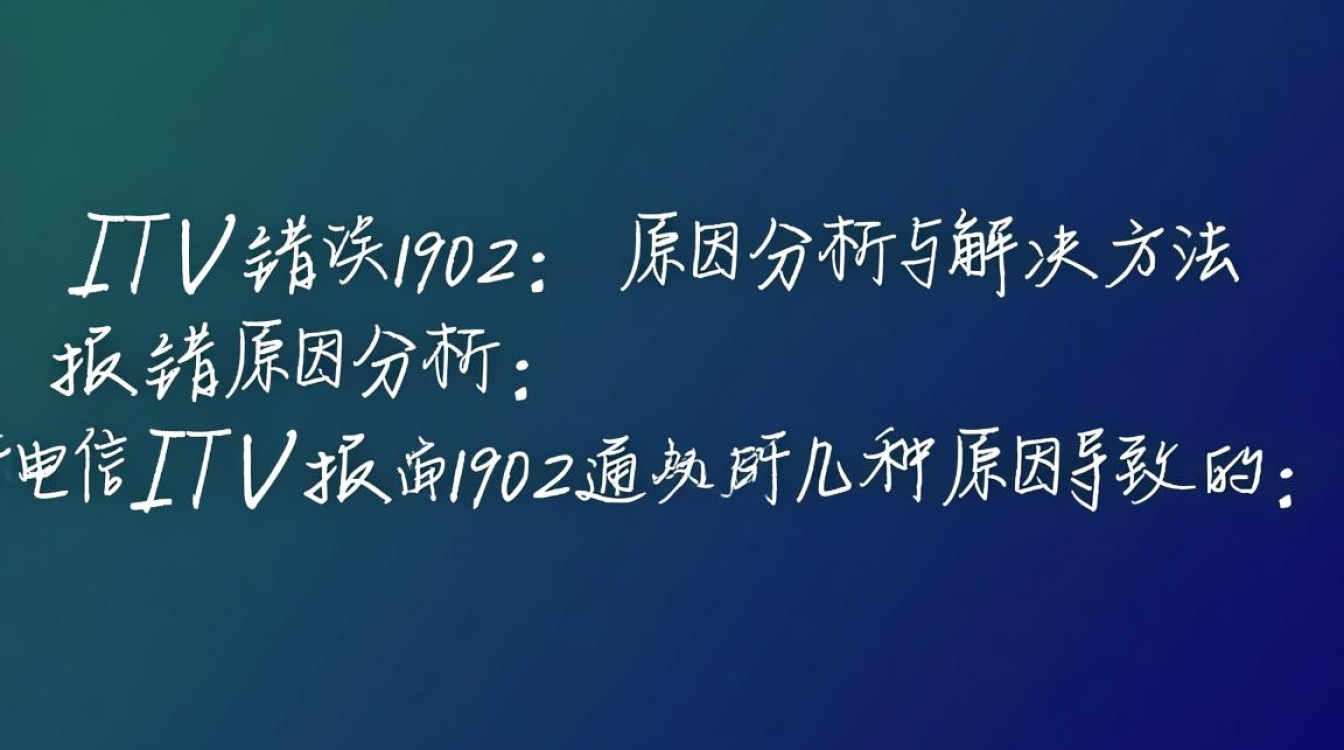 电信ITV故障代码1902排查指南-图2