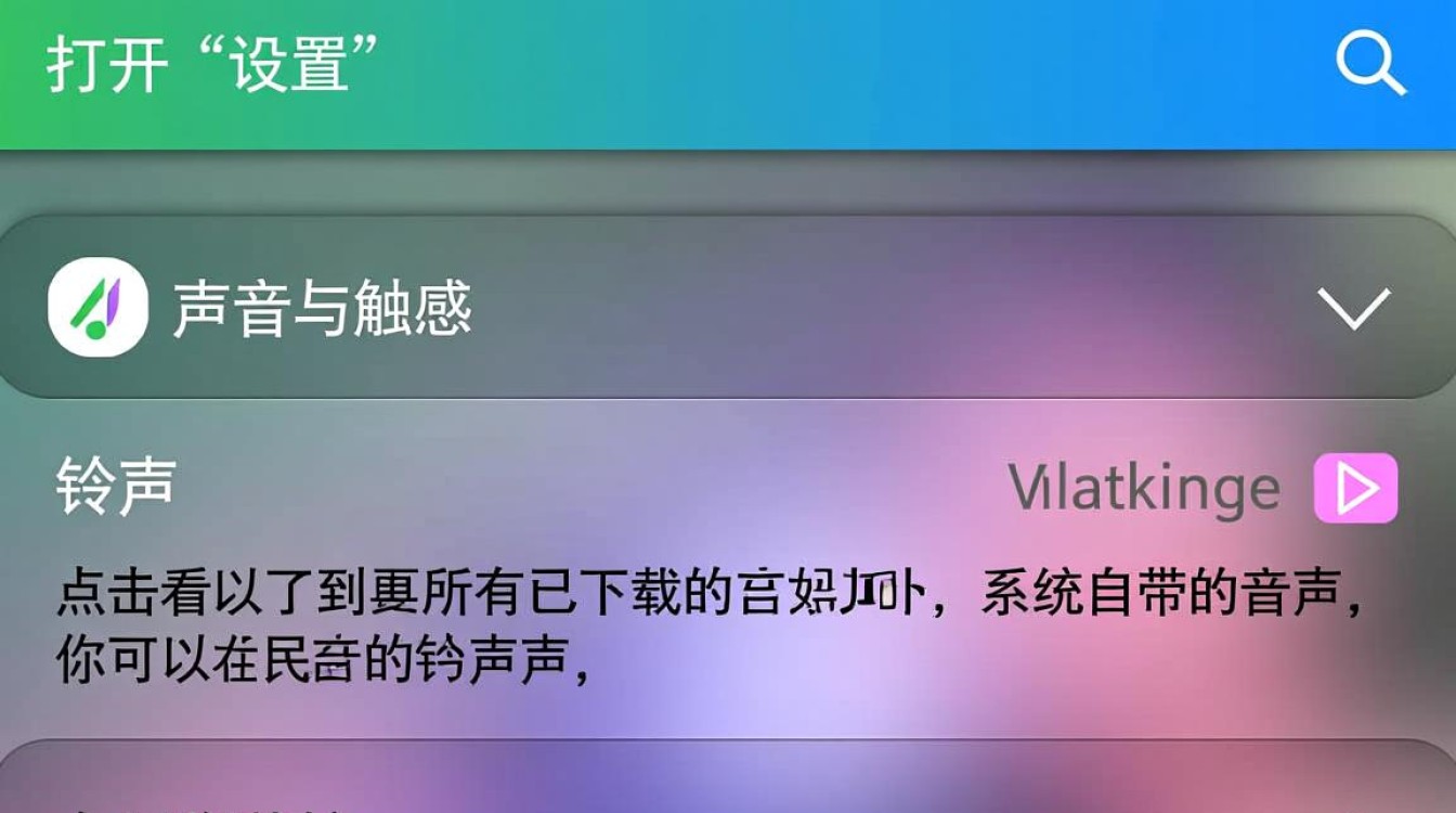 个性化设置，苹果手机铃声设置指南-图1