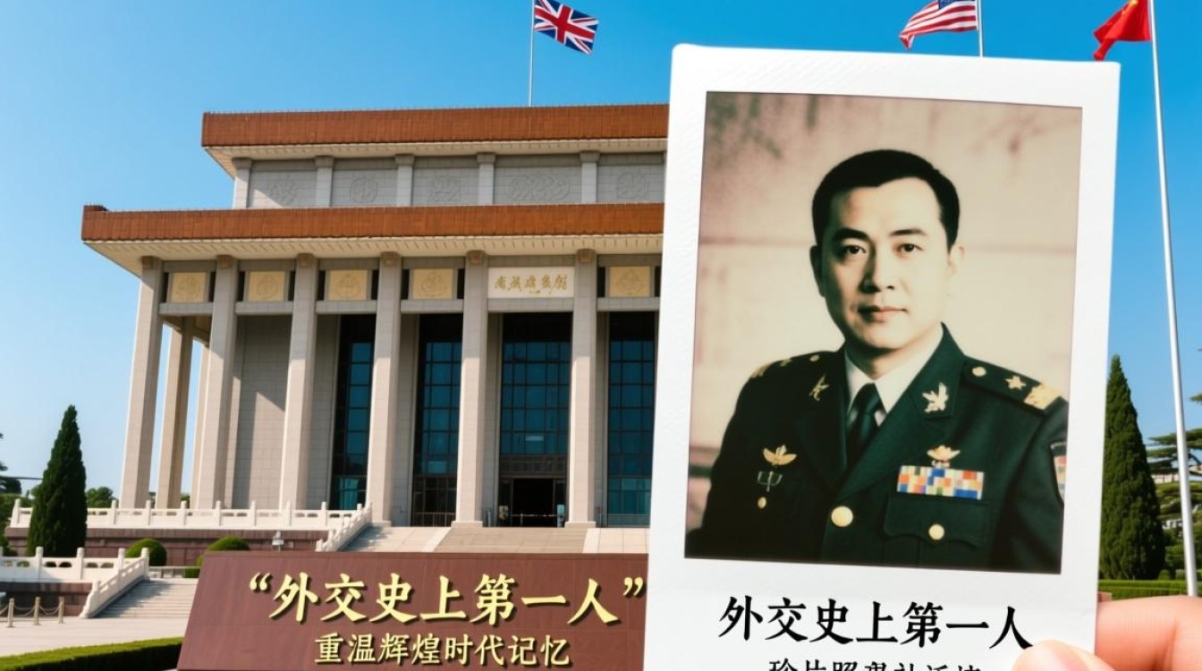 ‘外交史上第一人’碑前历史性瞬间，珍贵照片曝光-图1