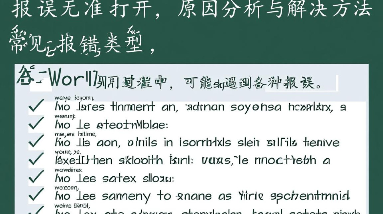 Word文档打不开错误处理指南-图1 Word文档打不开错误处理指南-图1