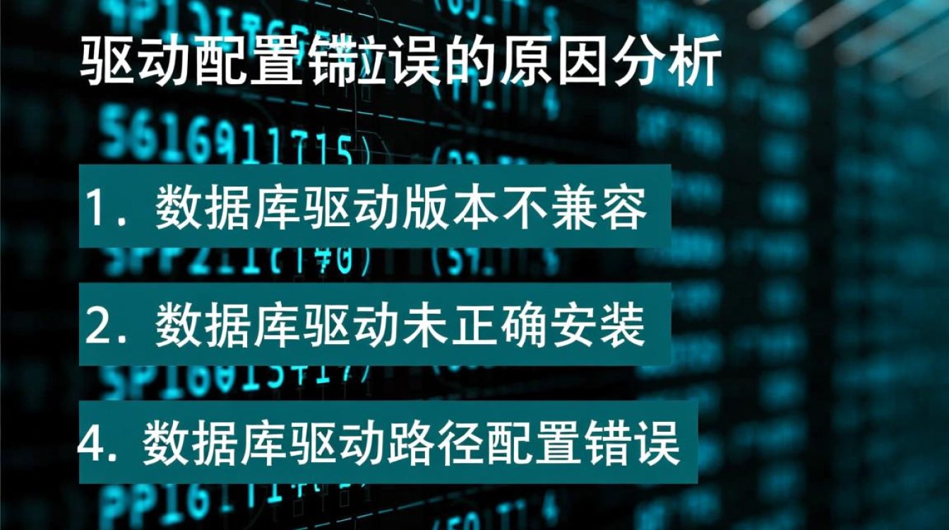 数据库驱动配置错误排查指南-图2