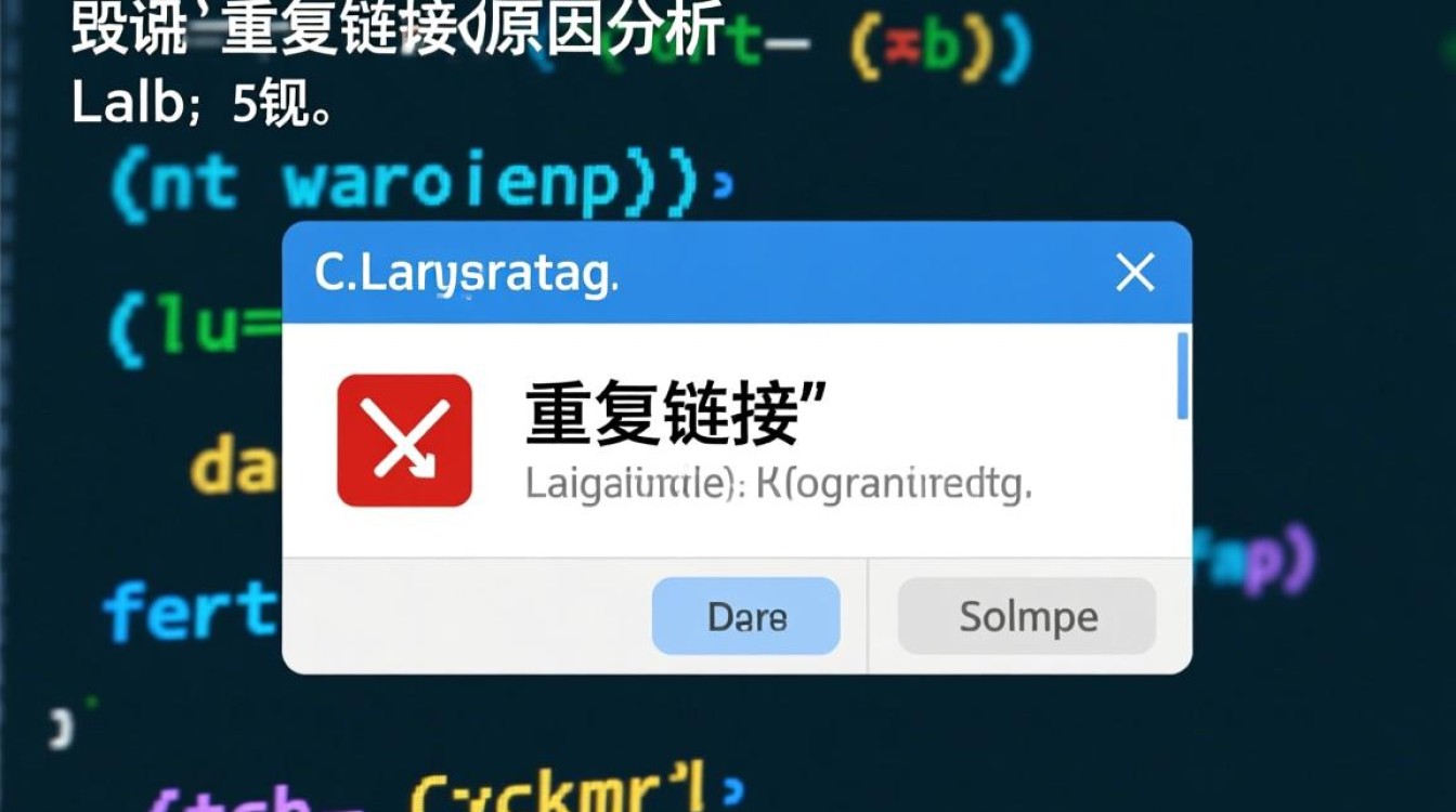 C语言编程中重复链接错误排查指南-图1