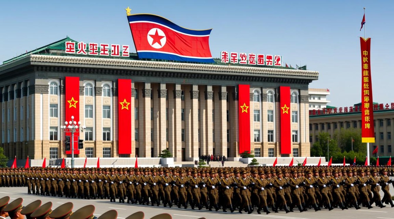 朝鲜庆祝重要纪念日，举行盛大阅兵式展现国力-图1
