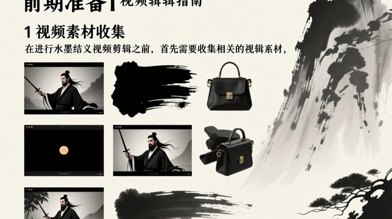水墨风韵，结义视频剪辑技巧解析-图1