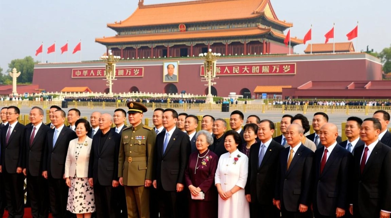 孙中山后代亲临九三阅兵盛典-图1