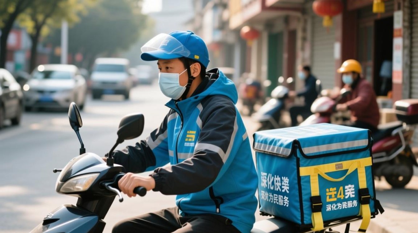 干部体验外卖快递一线,感受基层工作辛劳-图1 干部体验外卖快递一线,感受基层工作辛劳-图1