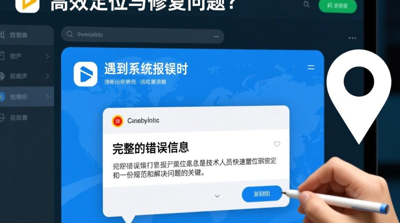 规范填写系统报错信息的要点与原则-图1