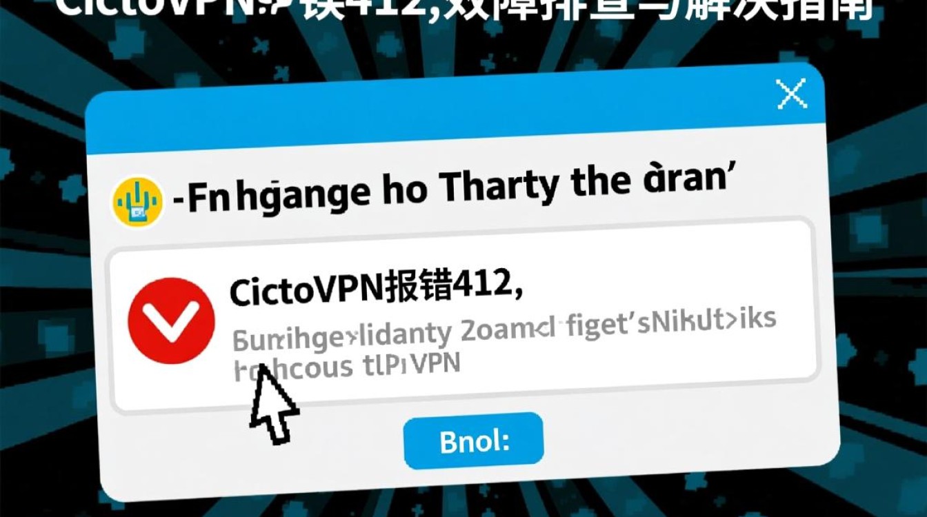 思科VPN报错412故障排查指南-图1