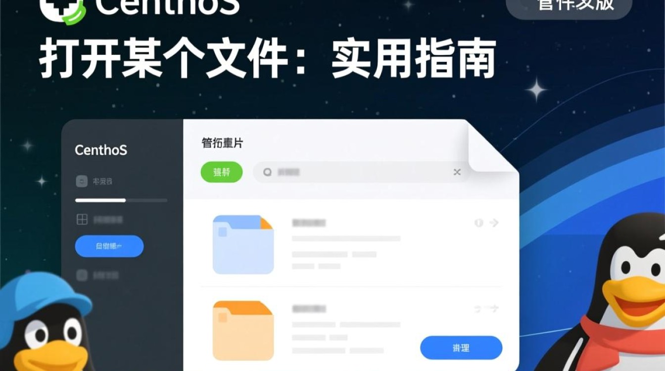 CentOS中打开指定文件的方法教程-图1
