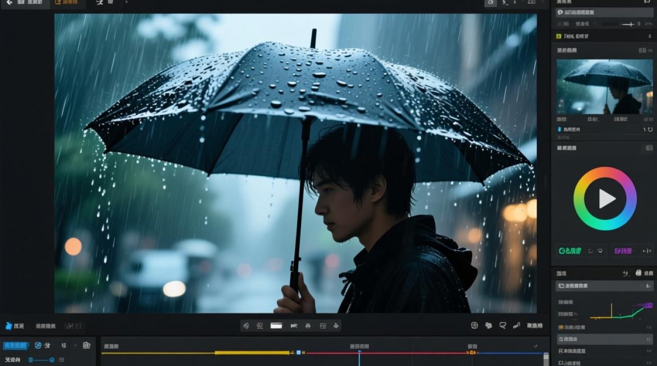雨天视频剪辑，轻松打造雨中风景佳作-图3
