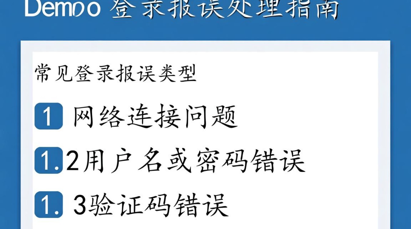 官方Demo登录异常处理指南-图1