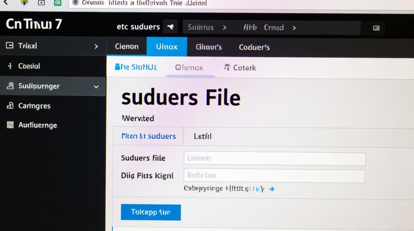 Centos 7中配置sudoers文件详解-图2 Centos 7中配置sudoers文件详解-图2