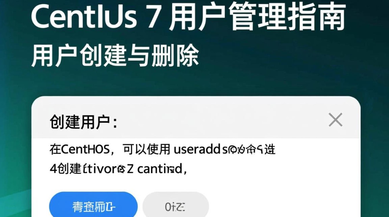 CentOS 7系统用户管理指南-图1