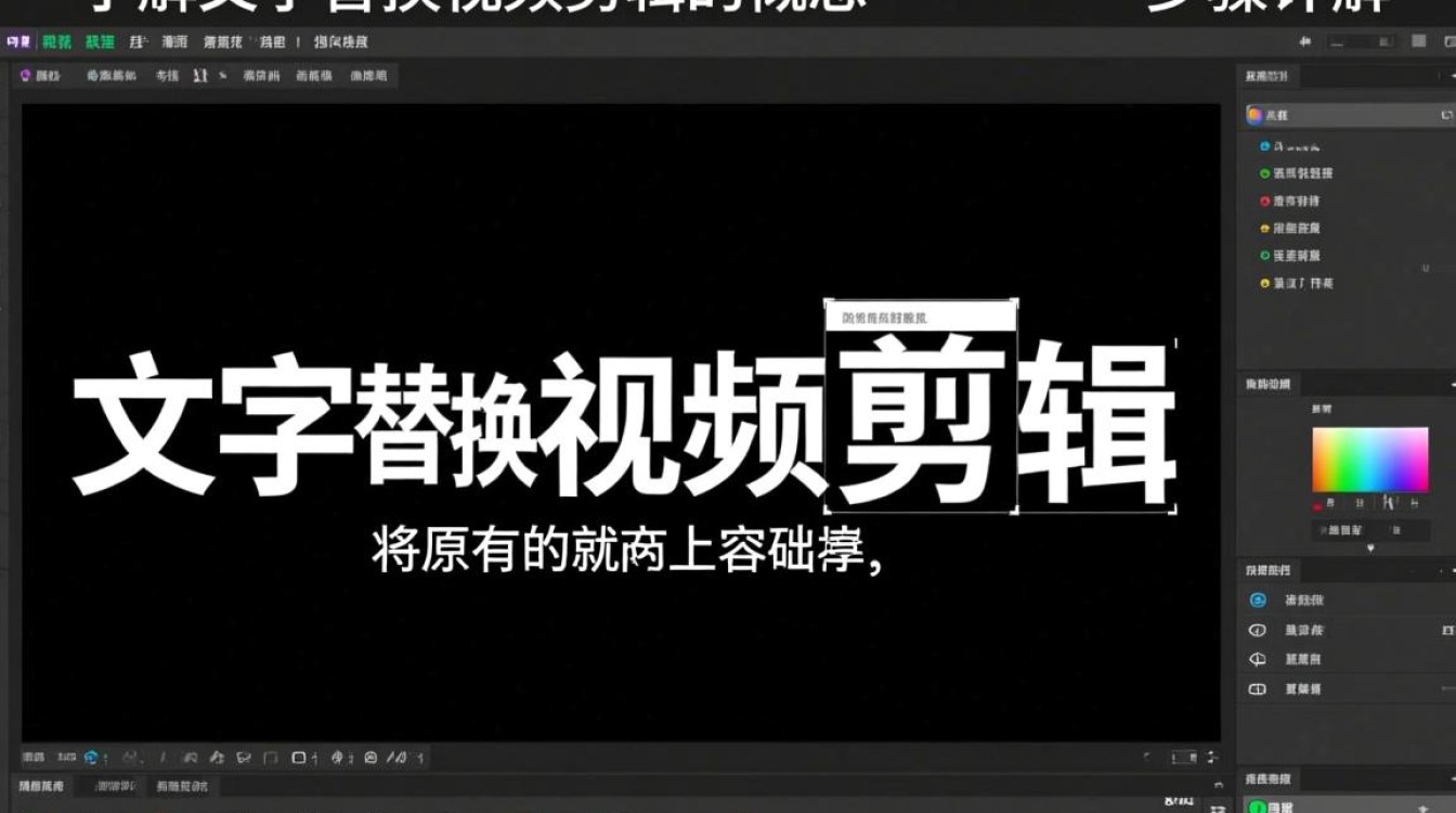 视频剪辑技巧,文字替换视频制作指南-图3 视频剪辑技巧,文字替换视频制作指南-图3