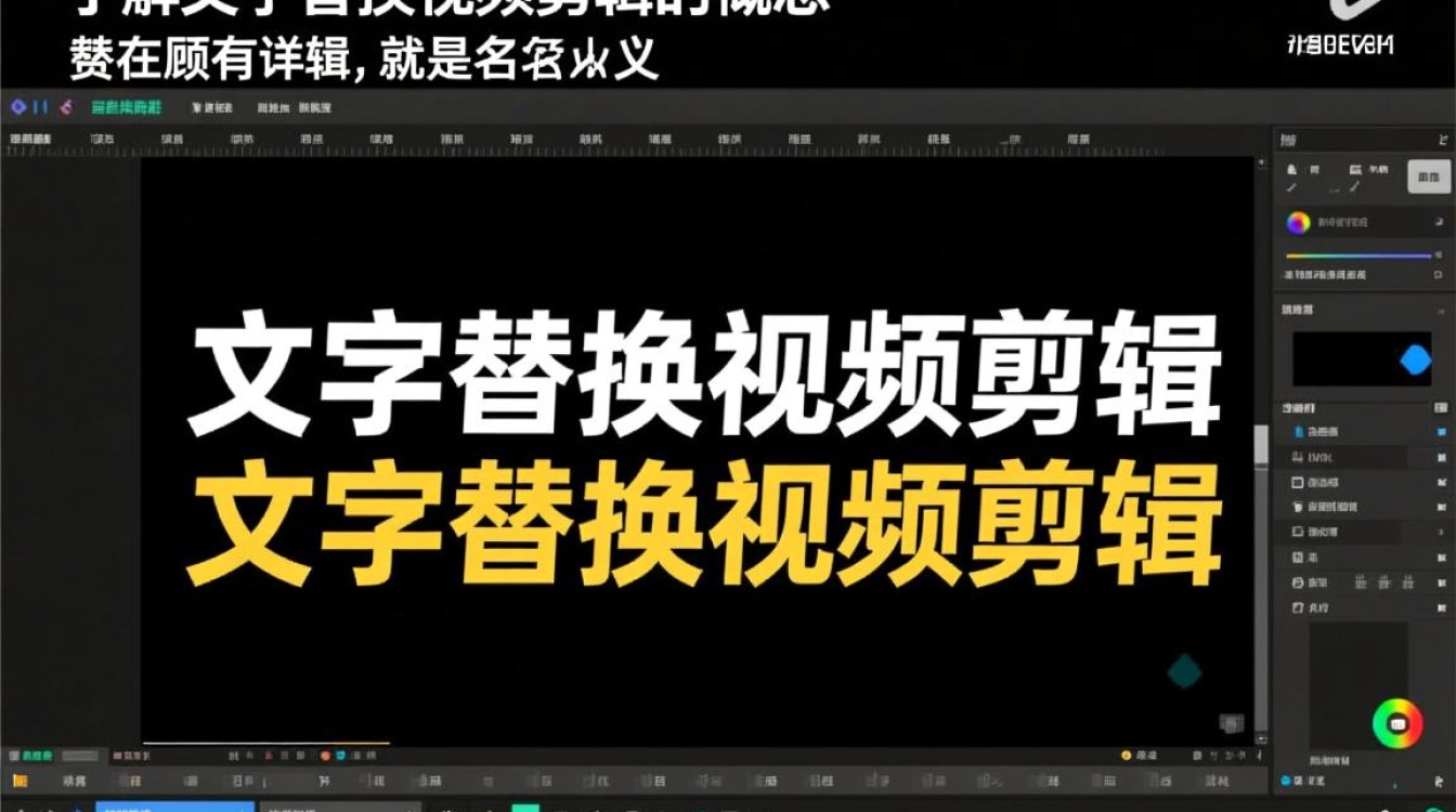 视频剪辑技巧,文字替换视频制作指南-图2 视频剪辑技巧,文字替换视频制作指南-图2