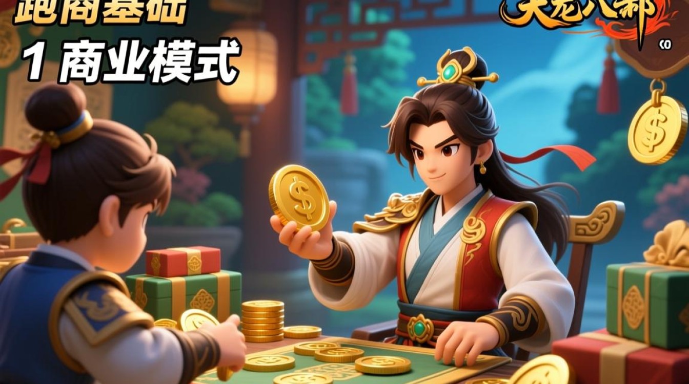 天龙八部跑商攻略，轻松赚钱之道-图1