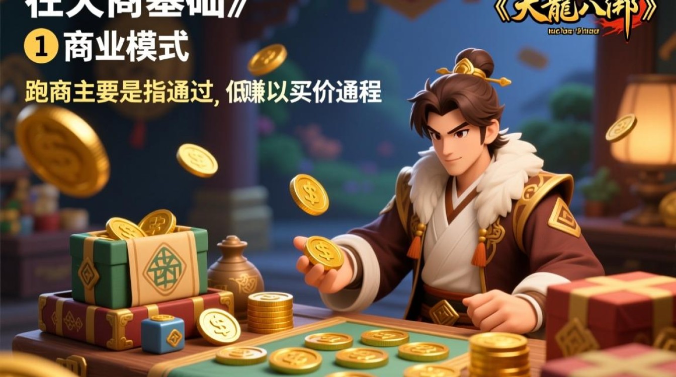 天龙八部跑商攻略，轻松赚钱之道-图2