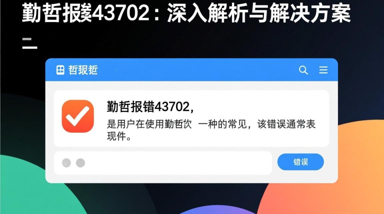 勤哲软件错误代码43702解析与解决-图3