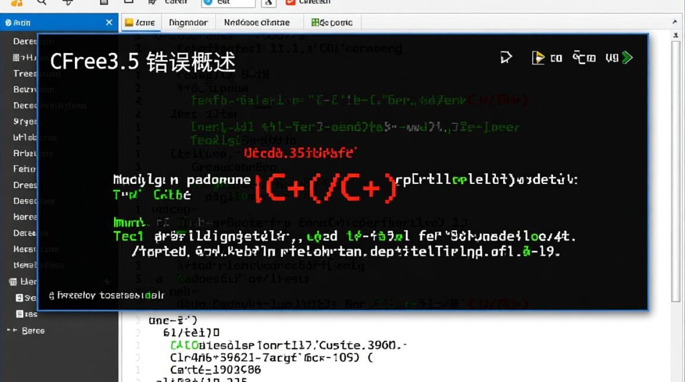 CFree 3.5版本错误解析指南-图2