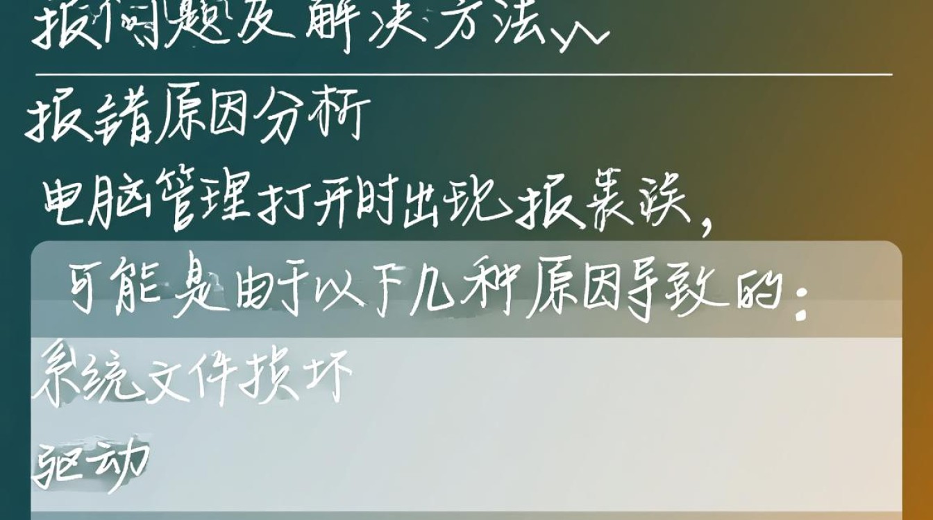 电脑管理系统打开异常报错处理指南-图2