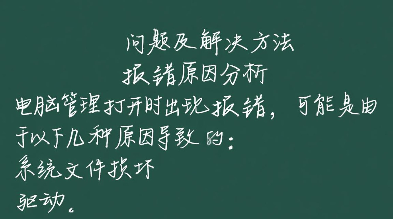 电脑管理系统打开异常报错处理指南-图1