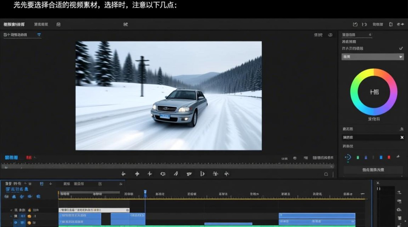 雪地行车剪辑技巧解析-图1