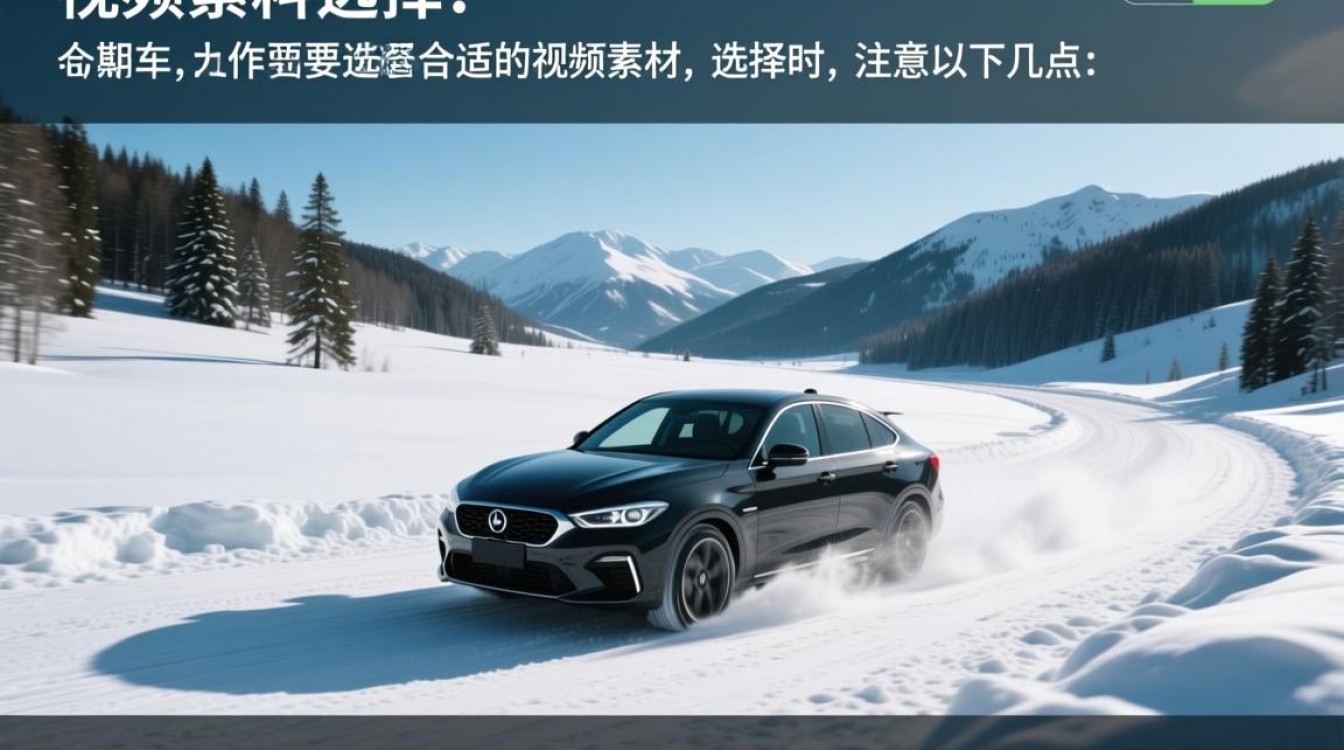 雪地行车剪辑技巧解析-图2