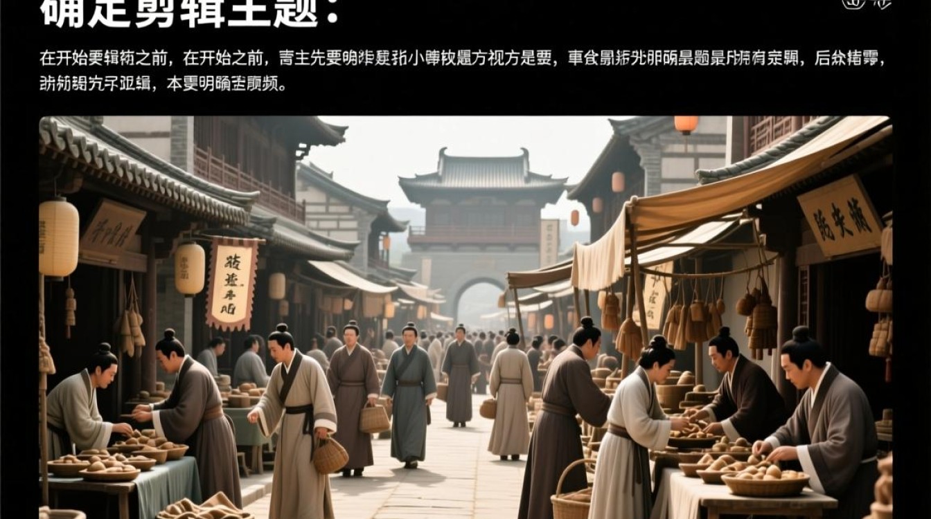 古代集市短视频制作与剪辑技巧-图3 古代集市短视频制作与剪辑技巧-图3